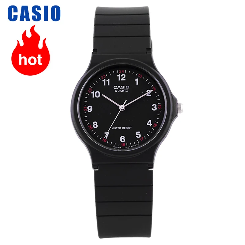 

Casio Watch Pointer Series Black Quartz Men and Women Watch MQ-24-1B