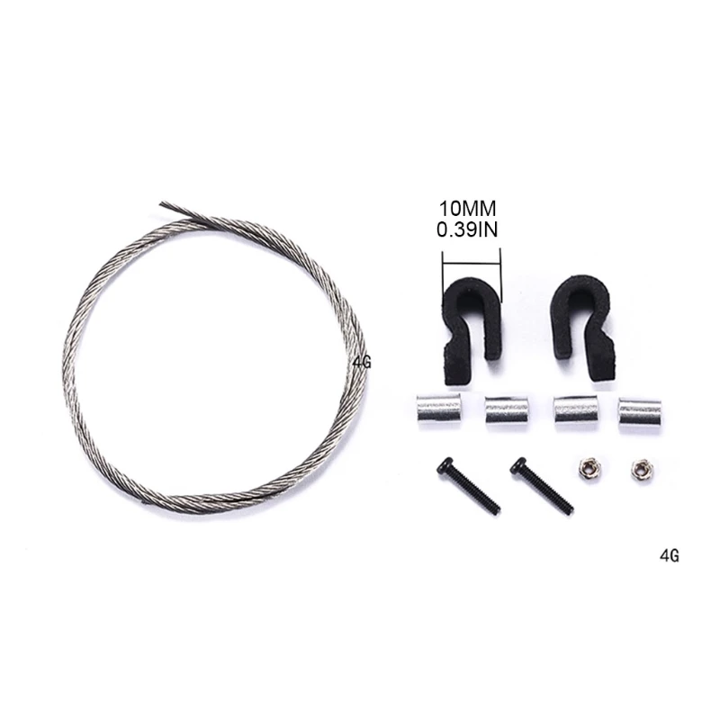 

2021 New Upgrades Steel Cable Simulated Decor DIY Parts for MN86 G500 1/12 RC Car