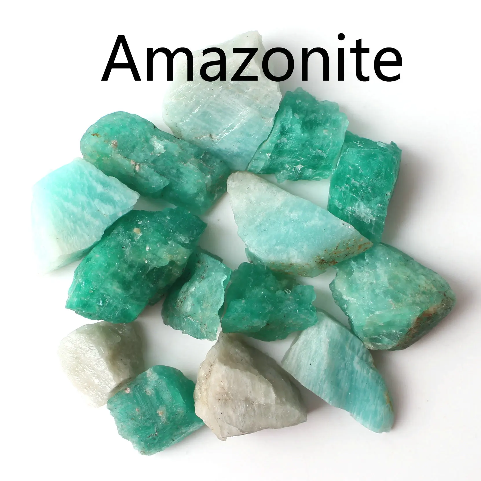 Amazonite 1 лот/30 г натуральный кристалл грубый камень научно-исследовательский образец минерала красочный кварцевый Целительный Декор рейки заживление - Цвет: Amazonite