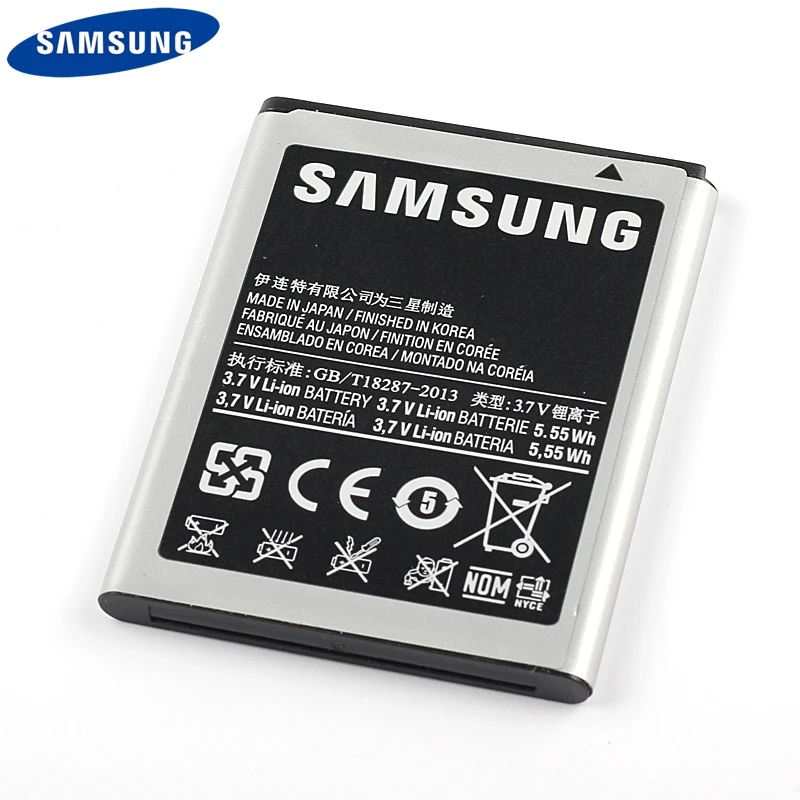 Оригинальная запасная батарея для телефона EB484659VU Samsung GALAXY W T759 i8150 S8600 S5820 I8350 I519 S5690