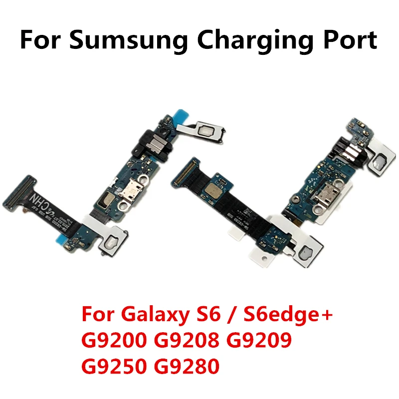 Док-станция с USB-разъемом для зарядки плата гибкий кабель Samsung Galaxy S6 edge SM-G920F G925F G928F