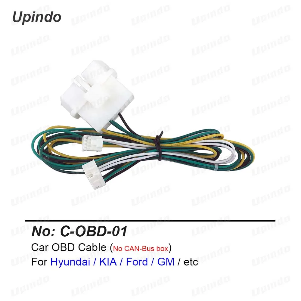 Car OBD Cable with CAN-Bus Adapter Wiring Harness Connector Socket for Hyundai for KIA  for Ford for GM