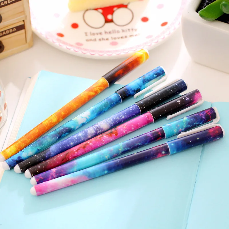 

1@#2021 Listing Starry Sky Fountain Pen High Quality Various Colors School Student Office Stationery Fountain Pen