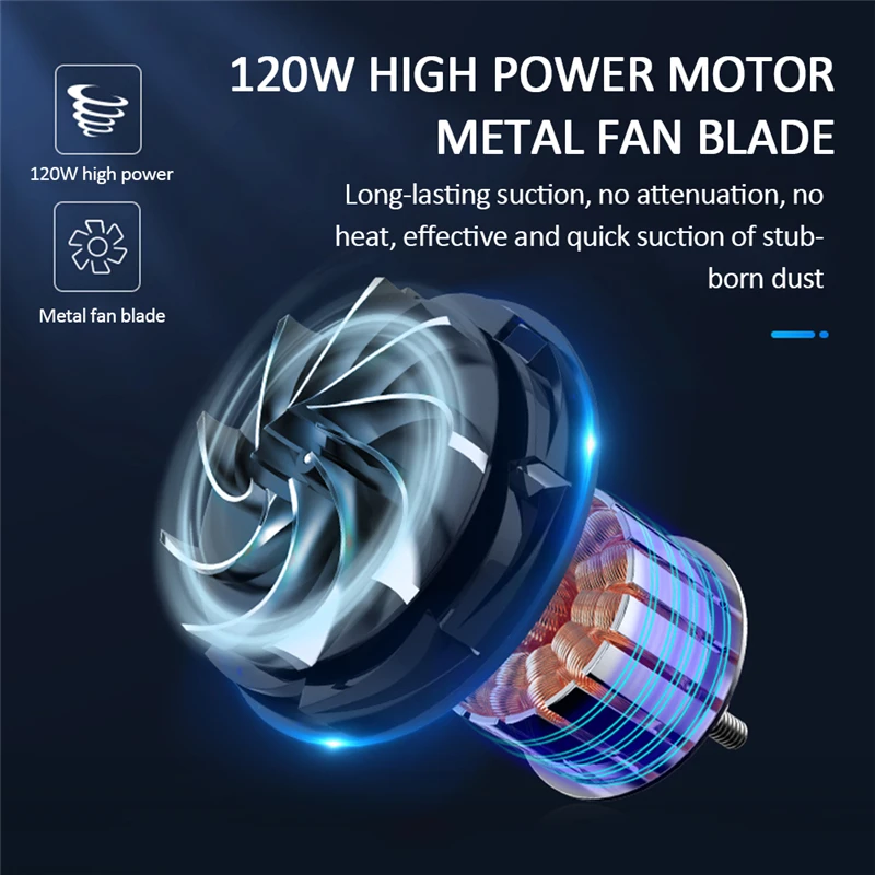 Автомобильные аксессуары для интерьера мощный автомобильный пылесос 120 Вт