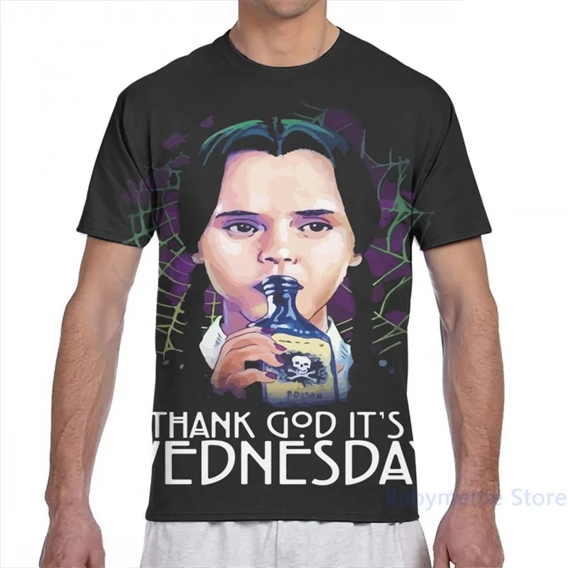 Спасибо Богу в среду! Футболка Мужская/женская с принтом модный топ коротким
