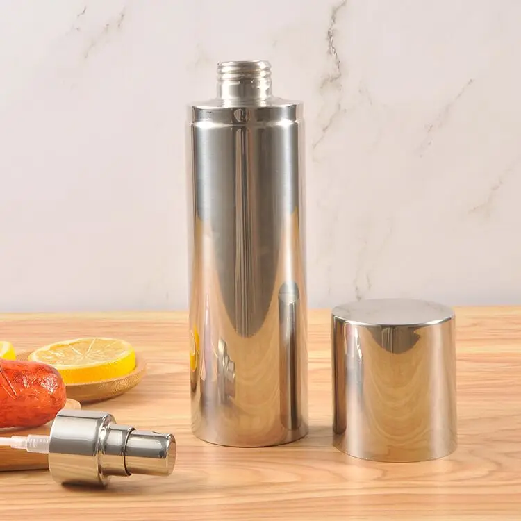 Сжатие нержавеющей стали спрей масло косметика парфюмерия диспенсер для порта