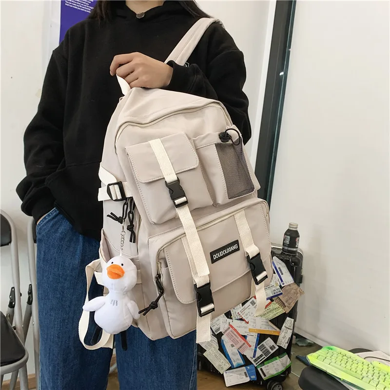 Нейлоновый рюкзак для женщин и мальчиков сетчатый дорожный ранец учеников школы