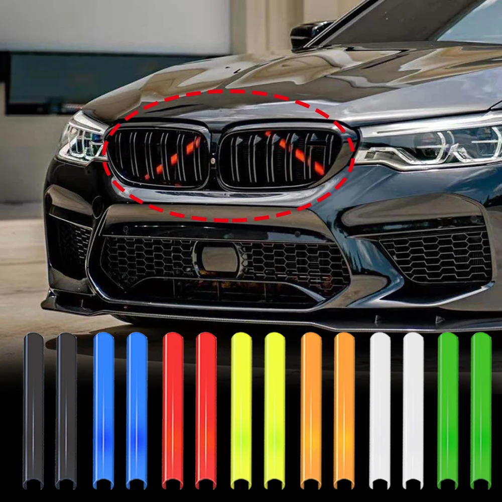 Полоски для передней решетки радиатора BMW F20 F21 F22 F23 F30 F31 F32 F33 F44 F45 1 2 3 4 серии M