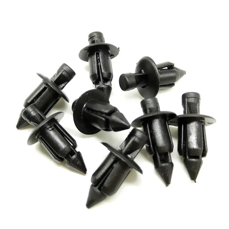 

Rivet Panel Fastener Clips Fairing For Suzuki Kawasaki Replacement 100pcs Parts
