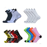 4pairs pro bike socks pro compression competition cycling socks men women calcetines ciclismo