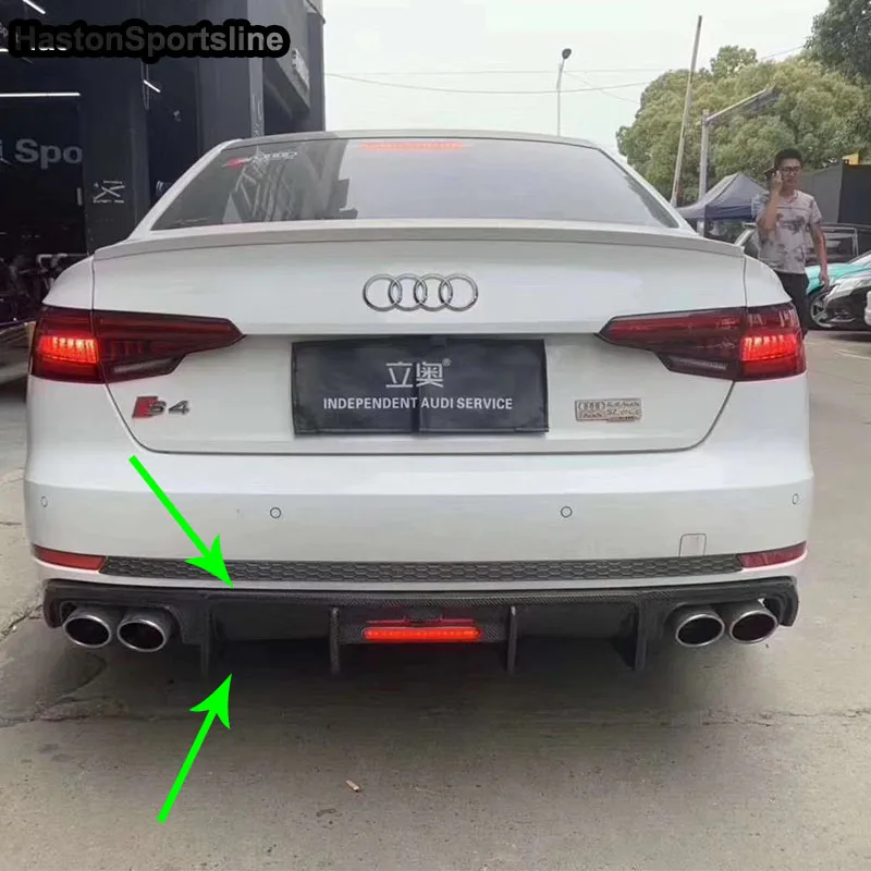 A4 B9 S4 Sline отделение из углеродного волокна для Audi Седан 2016-2019 | Автомобили и