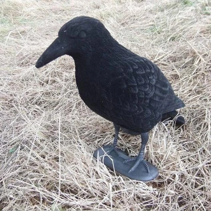 Подвеска-ворона из черного пластика реквизит для косплея на Хэллоуин