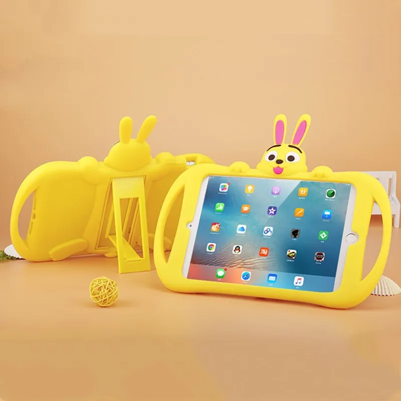 Мягкий силиконовый защитный чехол для ipad mini 1 2 3 5 4 экологичный милый детский