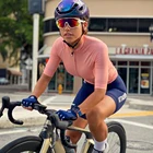 Комплект женской велосипедной одежды, дышащая майка с коротким рукавом, комплект одежды для велоспорта