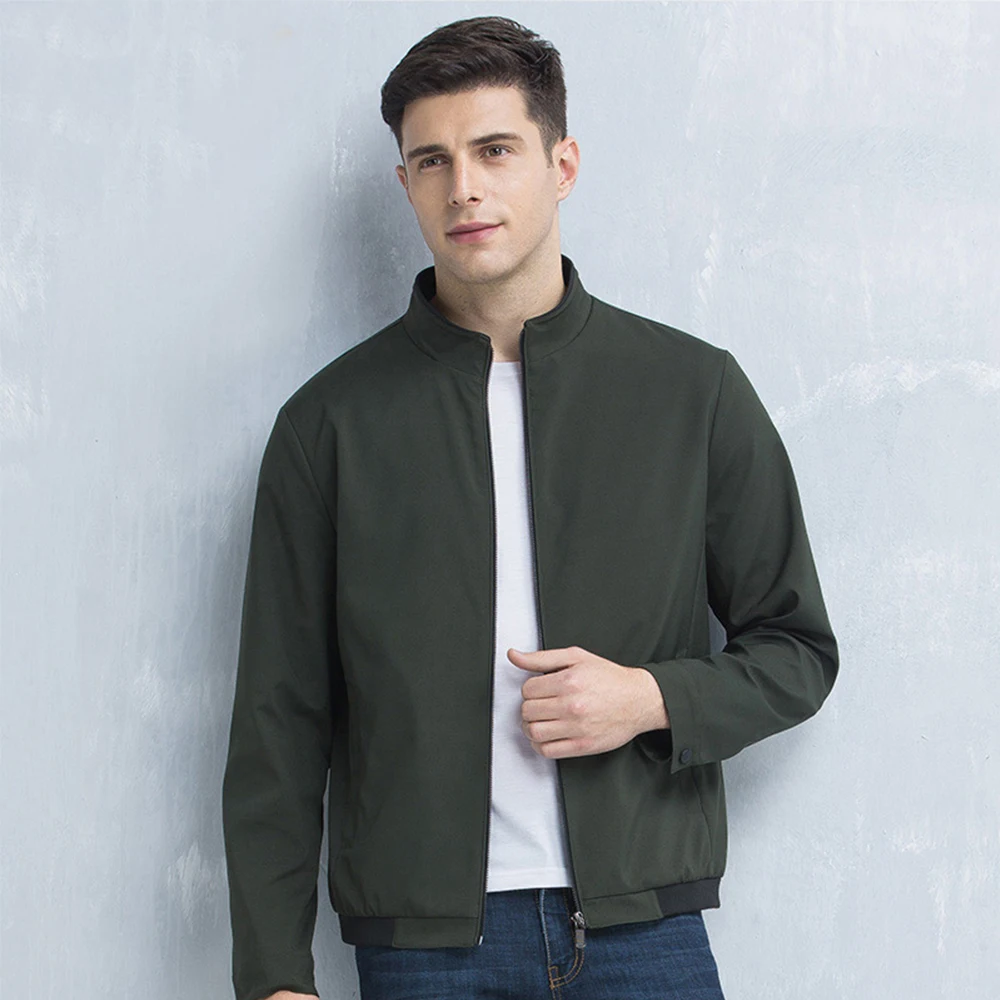 

Мужская повседневная куртка весна-осень 2020, военная простая тактическая мужская куртка на молнии, мотоциклетная куртка-карго ВВС, летная ку...