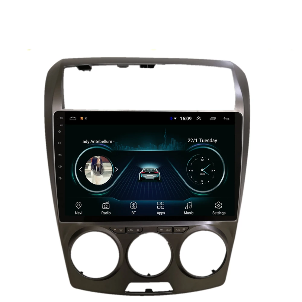 Автомобильная GPS навигация с bluetooth мультисенсорный экран Бесплатная карта