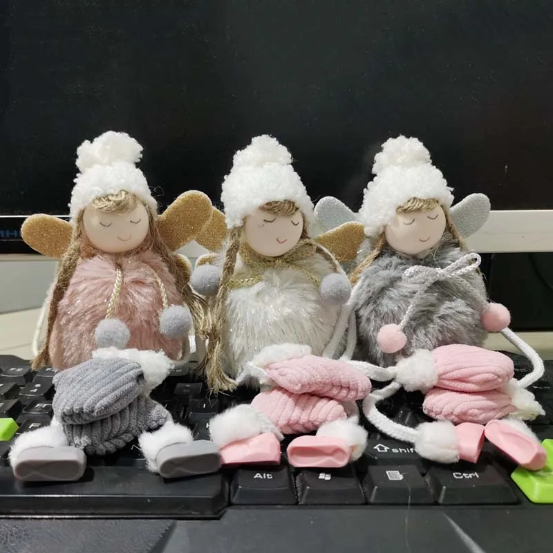 

Cute Angel Girl Christmas Decoration Pendant Ornaments Christmas Decoration For Home Christmas Tree Hanging Ornament navidad