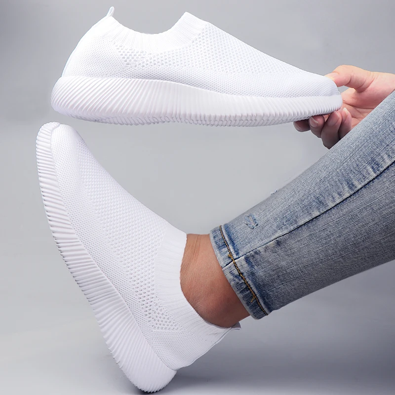 

Sports Running Shoes Women Sneakers Flat Shoes Ladies Casual Light Mesh Breathable Sock Shoes Women Athletic Jogging Sneakers