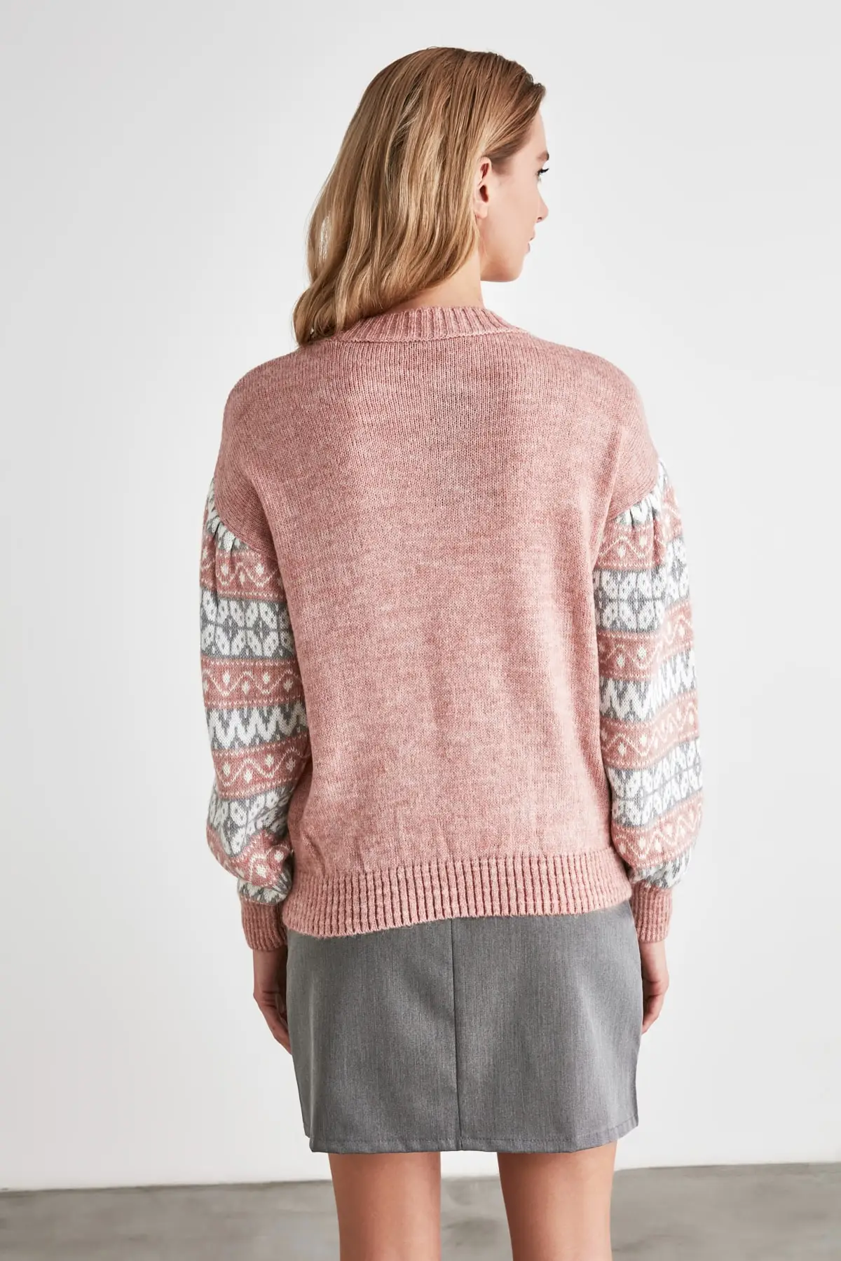 

Trendyol Jacquard Knitwear Sweater TWOAW21KZ2032