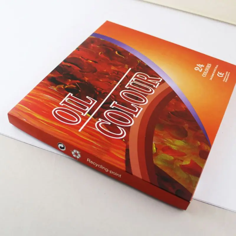 

12ml 12/24 Colors Professional Oil Painting Paint Drawing Pigment Tubes Supplies QX2B