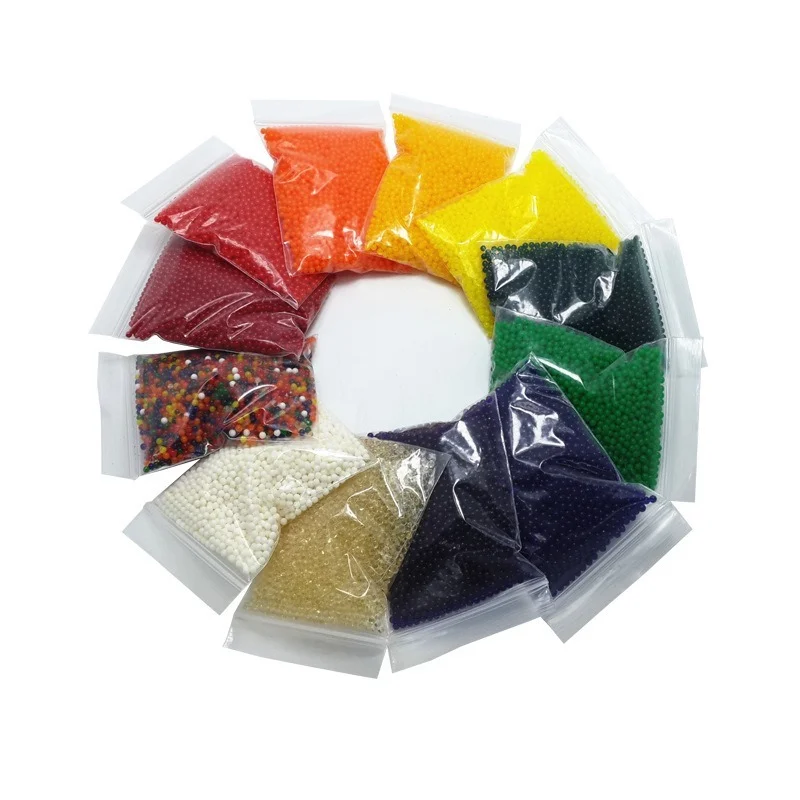 

5000Pcs/bag Pearl Shaped Crystal Soil Water Beads Mud Grow Magic Jelly Balls Kids Children Toy Home Decor Potted