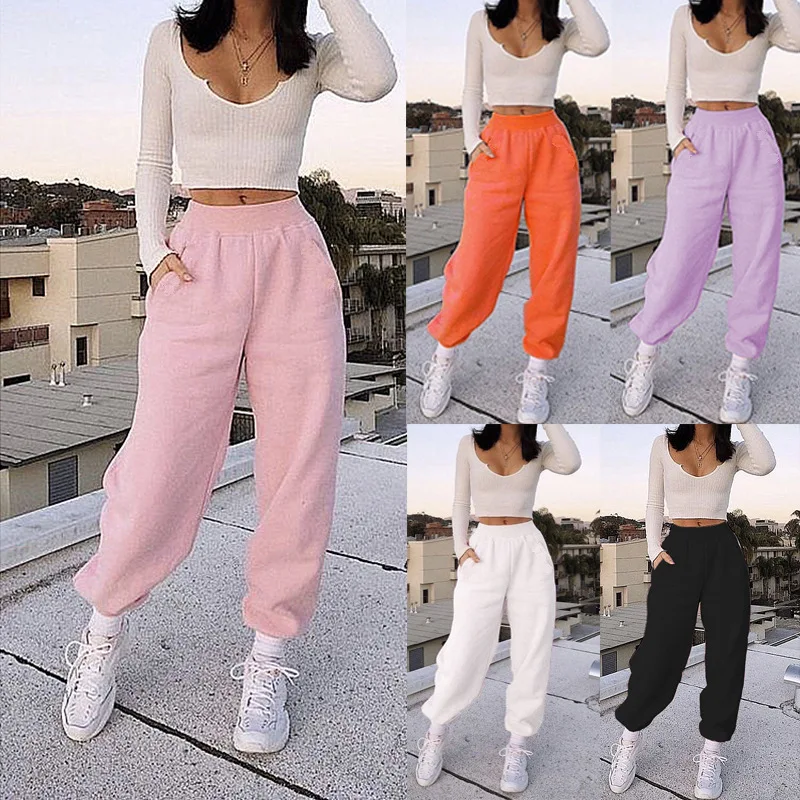 

Women's Joggers Trousers Tracksuit Bottoms Jogging Gym Sports Pants Sweatpants Running Pants Fitness Trousers