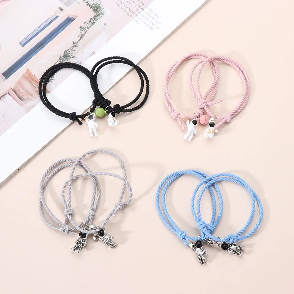 

Bracelet Fashion Jewelry Gifts for Women Men Magnet Bracelet Rope Bracelet Star Astronaut Bracelet Gift For Couple