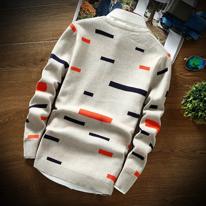 Весна 2021 Новый Модный молодежный свитер для отдыха с воротником | Мужская одежда