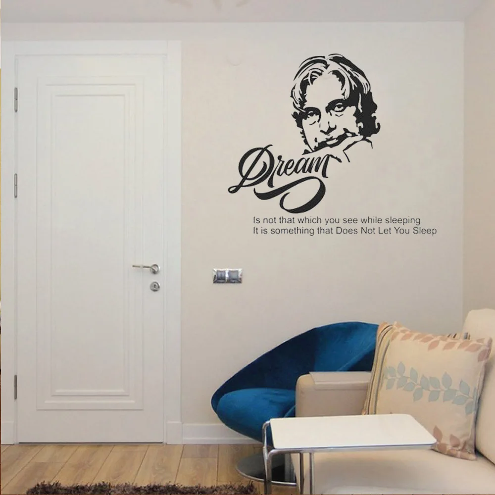 

Art Work DREAM Wall Sticker Inspirational Quote Wall Decal For Living room Bedroom Home Decor Vinyl DW21127
