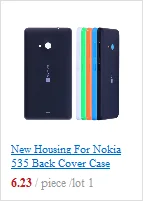 Корпус для Nokia microsoft Lumia 540 задняя крышка чехол батарея задняя дверь с клеем для Nokia Lumia 540 крышка батареи