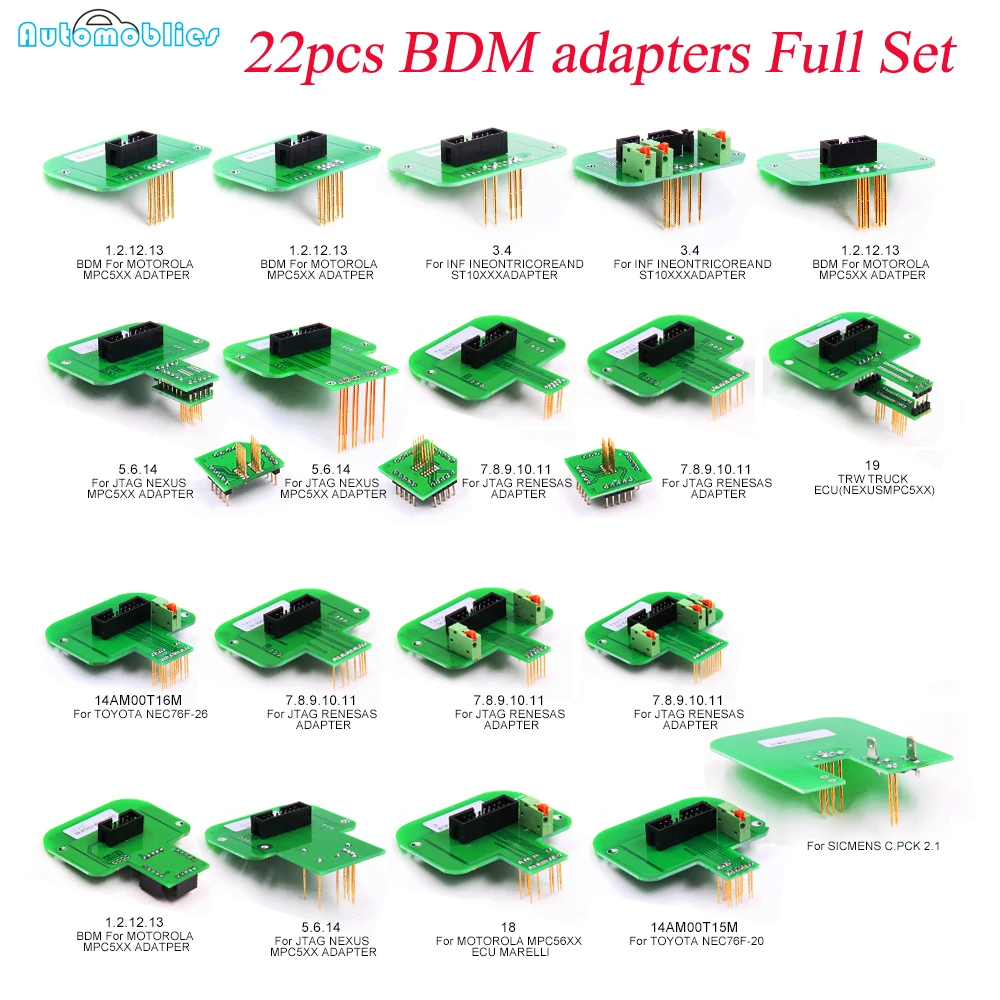 BDM Frame BDM100 V2.25 V7.020/ V2 V5.017 22 шт. Программист ECU OBD OBD2 Диагностический автоматический