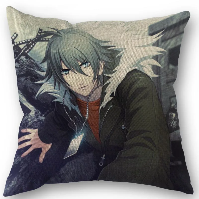 

Togainu no Chi Pillowcase High Quality Home Textile Cotton Linen Fabric 45x45cm One Side Decoration Pillow Cover New 1213