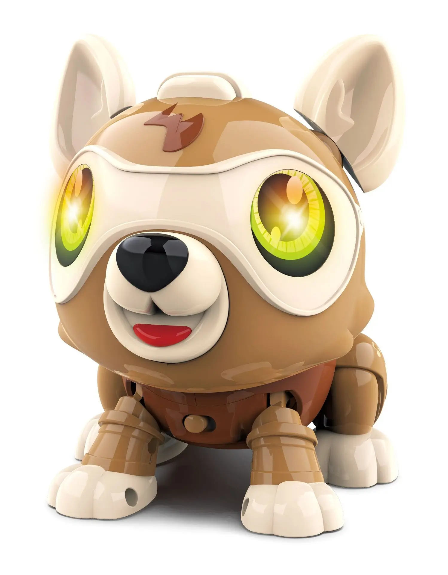 

Smart voice-activated magic dog multi-functional touch sensing electronic machine dog model assembly toys