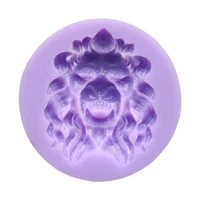 lion head silicone mold 3d resin epoxy mould diy craft animal shape soap molds for diy craft jewelry making