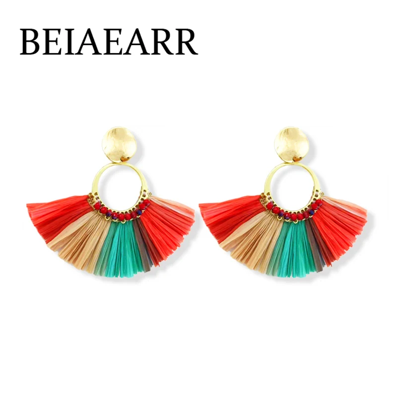 Серьги новинка богемные Преувеличенные расческа бренд длинный абзац модные