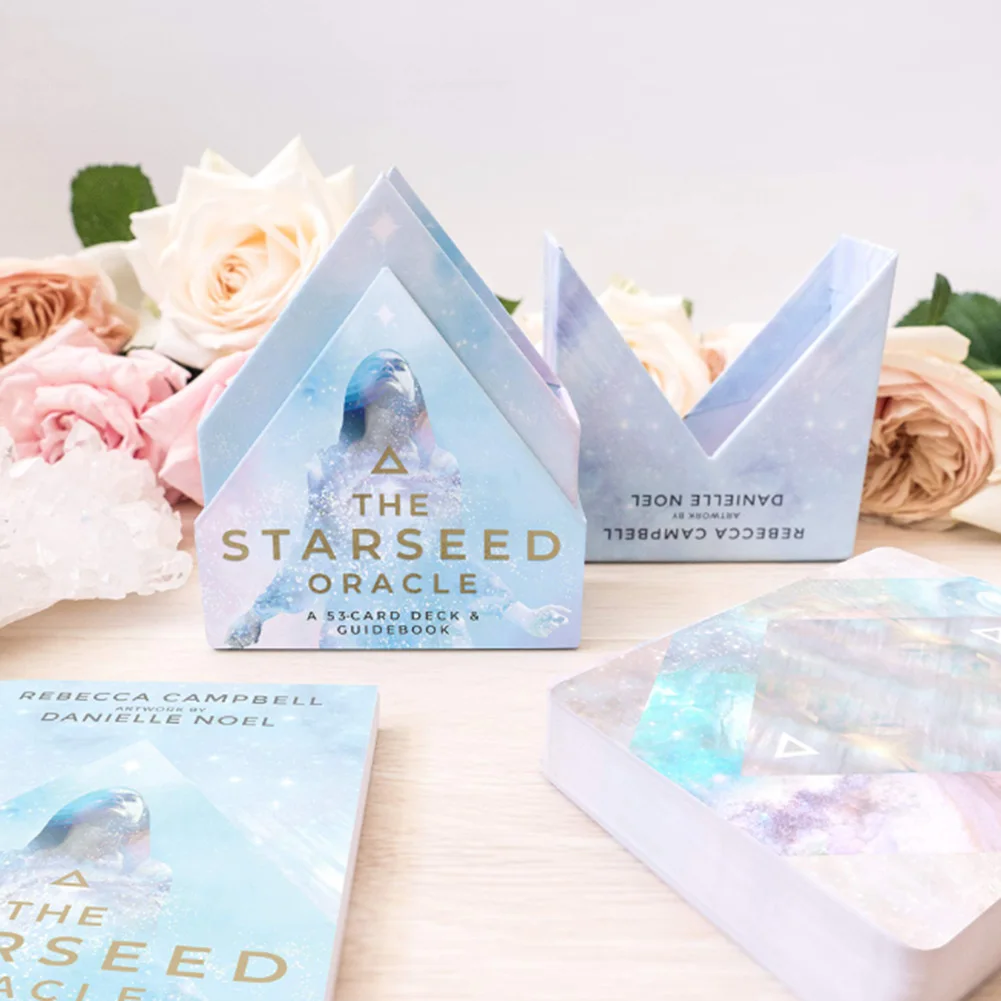 В Starseed Oracle карты Настольные игры на английском языке для Семья подарок вечерние