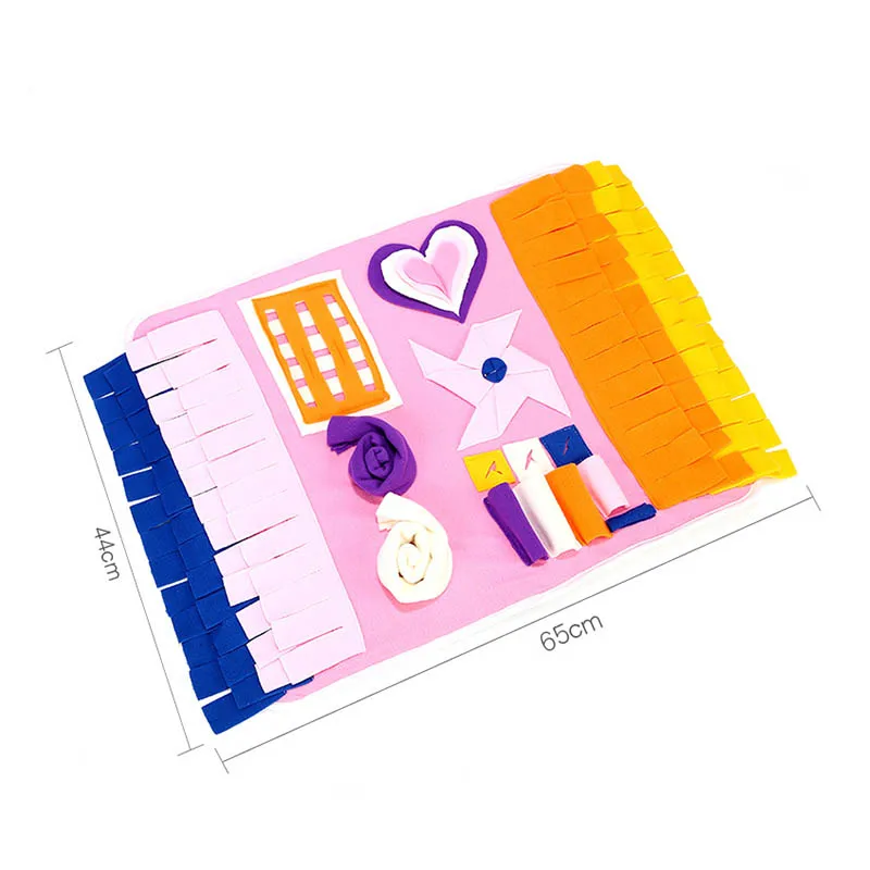 

Pet Sniffing Pad Nosework Blanket Dog Training Feeding Mat Pet Activity Mat F2