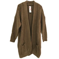 brown cardigan womens clothing sweater slim all match knit cardigan windbreaker jacket 2020 fall best selling new