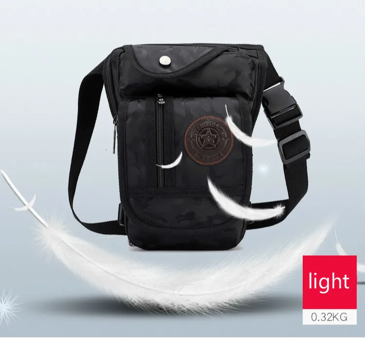 Мужская водонепроницаемая нейлоновая сумка на бедрах пояс поясная военная