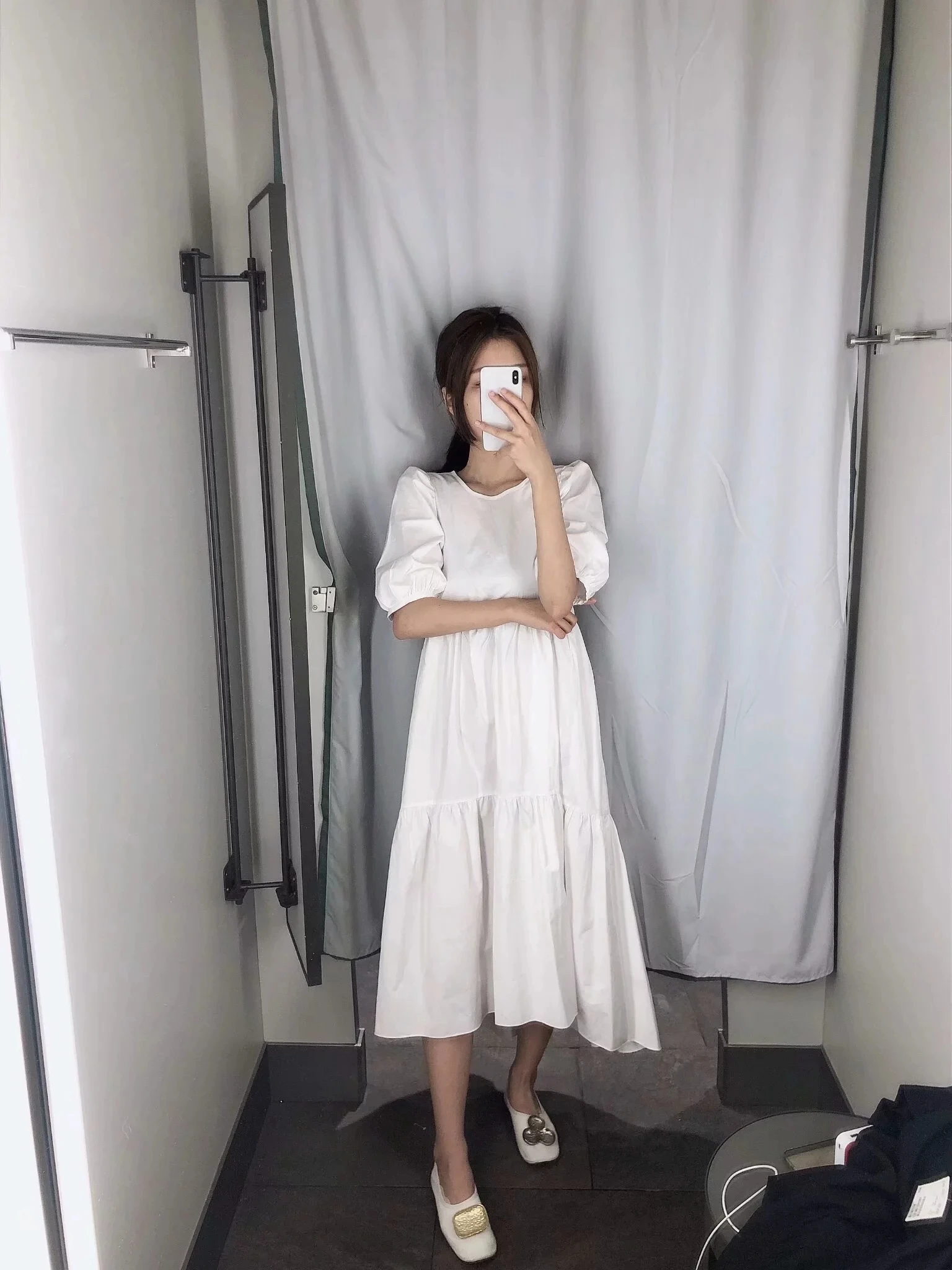 Винтажное белое Плиссированное длинное платье boho женское летнее платье Элегантное свободное Повседневное платье с коротким рукавом ретро корейское vestidos