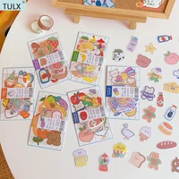 tulx kawaii stickers korean stickers kuromi bear sticker cute stationary supplies handmade with love kuromi