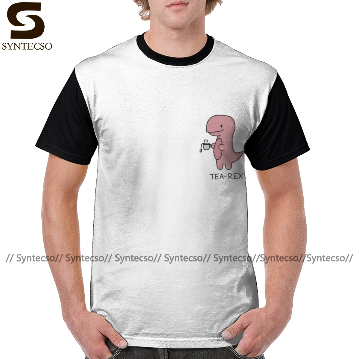 Jurassic World T Shirt Tea-Rex Illustration Graphic T-Shirt Cute Polyester Tee Shirt 6xl Basic Graphic Tshirt