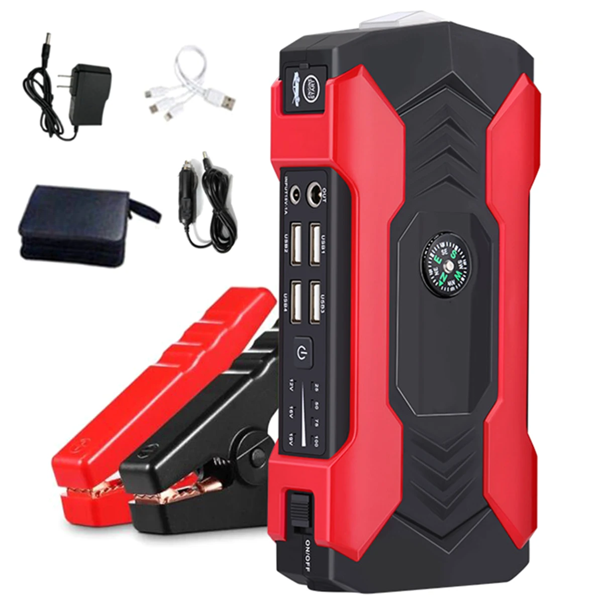 

Аккумуляторное пусковое устройство, портативное пусковое устройство 28000 мАч, аккумулятор 400 А, 12 В, автомобильное пусковое устройство