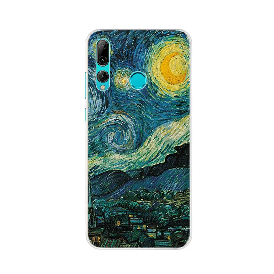 Чехол для huawei P Smart Мягкий силиконовый чехол TPU чехол для huawei P Smart Plus чехол Чехол для Funda huawei P Smart Z - Цвет: Черный