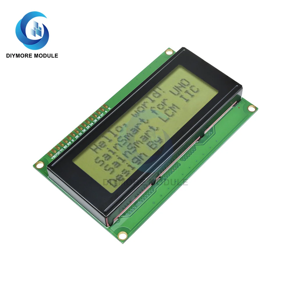 Модуль дисплея LCD2004 синий/зеленый монитор 20 х4 символа 5 В для Arduino UNO R3 MEGA2560