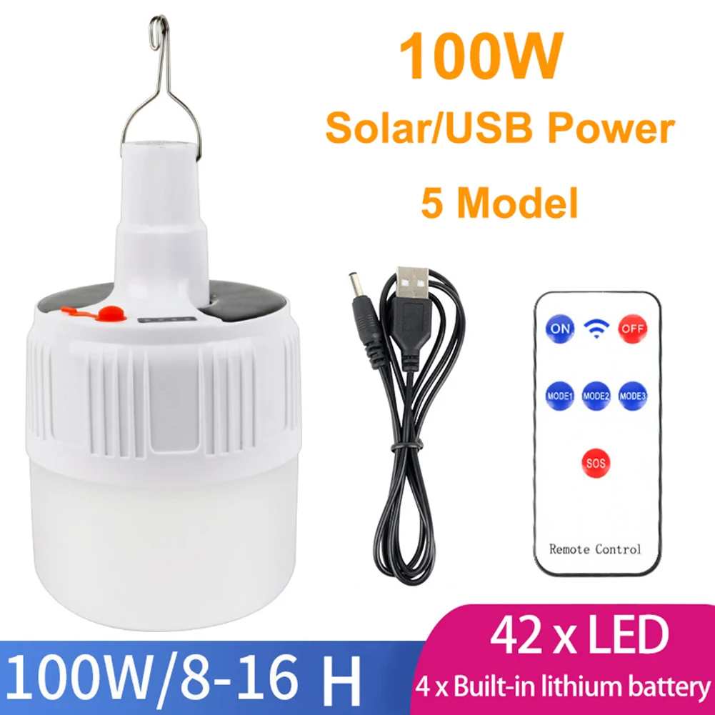 Аварийный Ночной светильник на солнечной батарее светодиодный фонарь с зарядкой