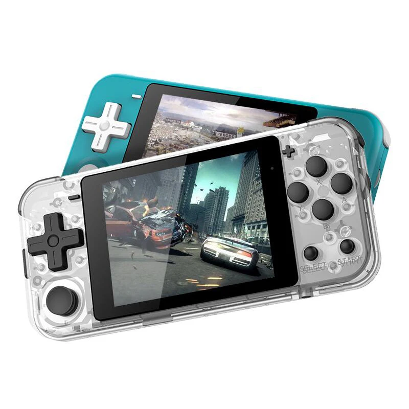 Портативная игровая консоль Data Frog в стиле ретро 3 дюймовый IPS экран двойная