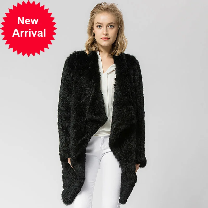 

Женское зимнее трикотажное пальто с натуральным мехом, серого цвета