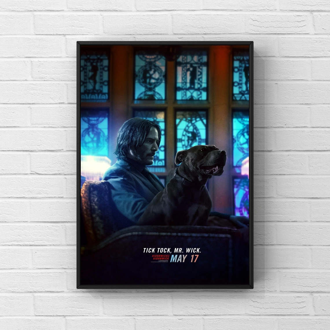 

John Wick Chapter 3 - Parabellum (2019) Movie Poster Canvas Print Family Decoration Painting (No Frame)