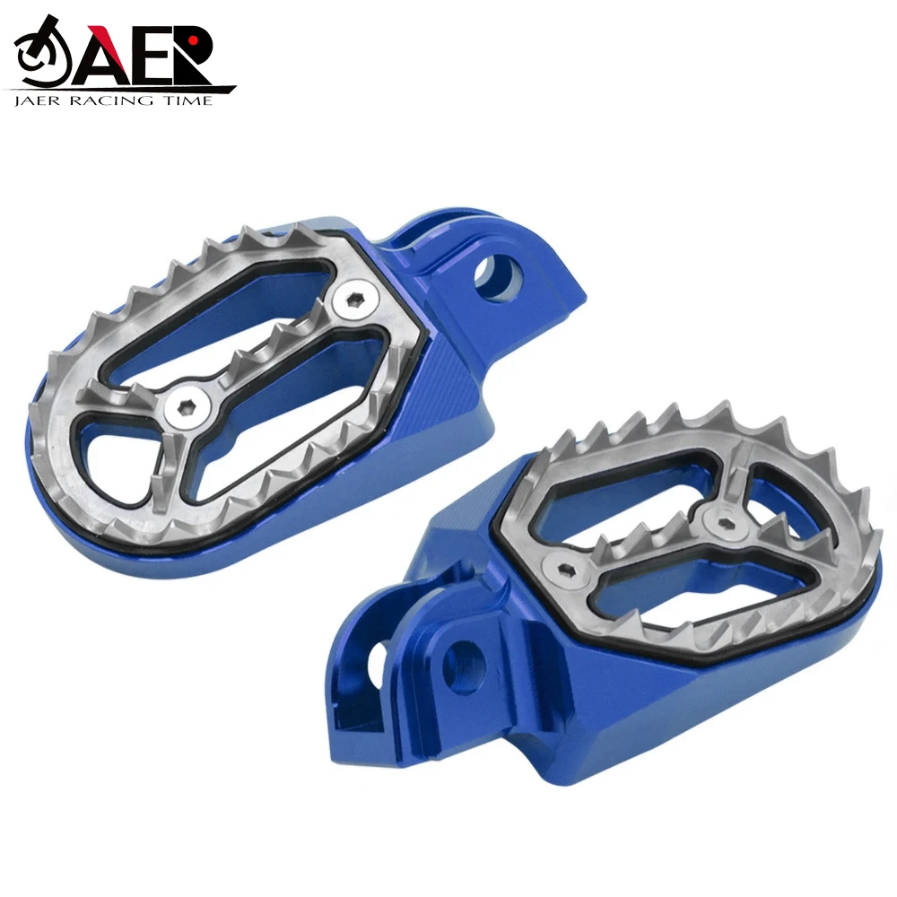 JAER CNC Подножки подножки педали для Husqvarna TC TE FC FE TX FS 65 85 125 250 300 350 390 450 501 Husaberg